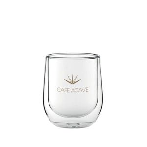 Custom Branded Double Walled Latte Glass (270ml/9.7oz) - 1