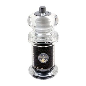 Custom Branded Combo Pepper Grinder/Salt Shaker Acrylic (14cm) - 1
