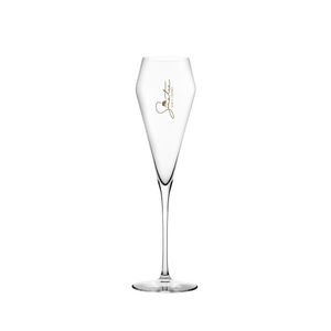 Custom Branded Elegant Edge Flute Glass (220ml/7.5oz) - 1