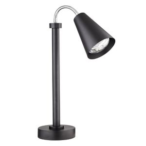 Steelite Creations Modern Single Heat Lamp Black 220V UK Plug - VV4660 - 1