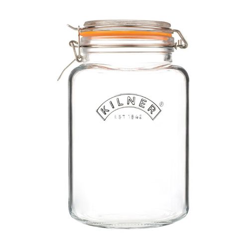 Kilner Clip Top Square Jar 3Ltr - JA613 - 1