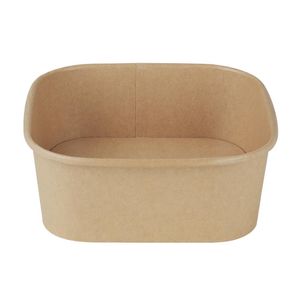 Fiesta Recyclable Square Container Bases 1200ml (300 Pack) - HW017 - 3