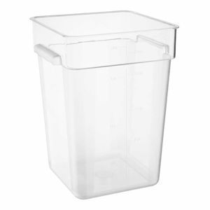 Hygiplas Polycarbonate Square Storage Container 20Ltr - HY406 - 1