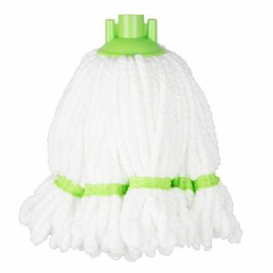 Jantex Microfibre Mop Head Green Stripe 150g - HX251 - 1