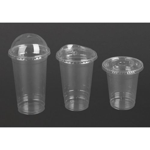 Fiesta Recyclable rPET Strawless Lids for 12/16/20oz Cups (400 Pack) - HZ230 - 5