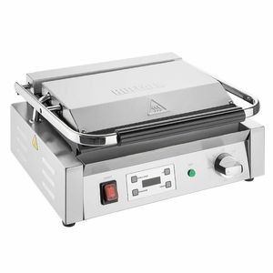 Buffalo Extra Large Contact Grill Ribbed Plate - CU608 - 1