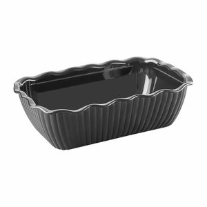 Olympia Kristallon Medium Salad Crock - Black - HY803 - 1