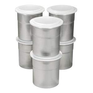 Pacojet Chrome Steel Pacotizing Beakers (6 pack) - HZ905 - 1