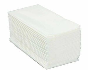 White Tablin Hand Towel 33X40Cm - 8 Fold (500 per case) - 1
