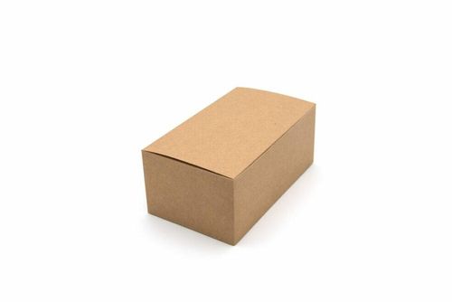 Small Kraft Compostable Chicken Box (Case of 500) - 3