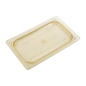 Cambro High Heat Polycarbonate 1/4 Gastronorm Lid - HR274 - 1