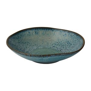 Churchill Envisage Cascade Sapphire Blue Natural Bowls 220mm (6 Pack) - JC659 - 1