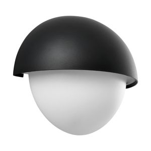 Nordlux Scorpius Maxi Round Outdoor Wall Light Black Plastic - JE838 - 1