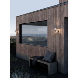 Nordlux Vejers Up Outdoor Wall Light Galvanised - JE864 - 3