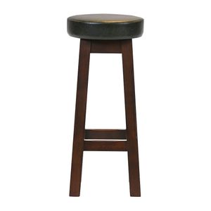 Everyday Wessex Dark Walnut High Stool with Bison Cedar Seat (2 Pack) - JF963 - 1