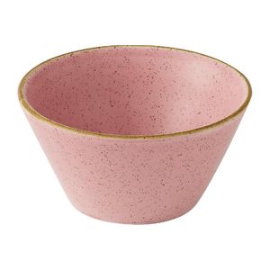 Churchill Stonecast Petal Pink Zest Snack Bowls 340ml (12 Pack) - JC730 - 1