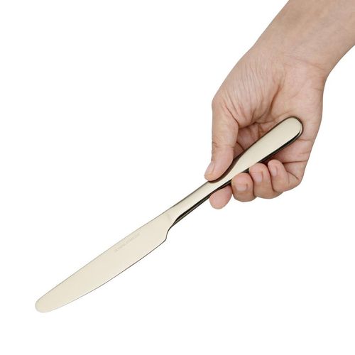 Olympia Buckingham Table Knives Champagne Gold (12 Pack) - HZ231 - 4