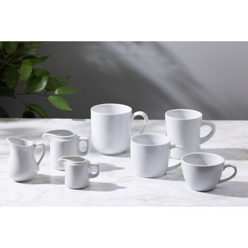 Olympia Whiteware Flat White Cups 170ml (12 Pack) - HY539 - 8