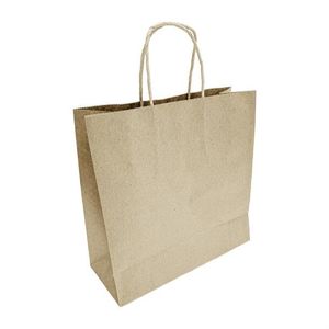 Fiesta Recyclable Twist Handle Brown Paper Bags Small (250 Pack) - HY760 - 1