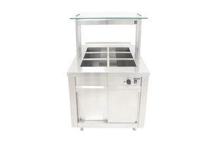 Parry Flexi-Serve Hot Top With Dry Bain Marie Top - FS-HB2 - 1