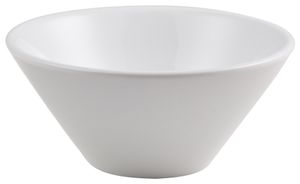 Genware Porcelain Low Conical Bowl 13.5cm/ 5.25 (Pack of 6) - 369114 - 1