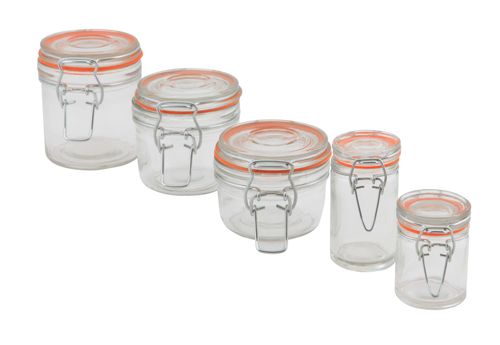 Genware Glass Terrine Jar 50ml 6.3 x 4.5cm (Pack of 24) - TJ-XS - 3
