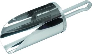 S/St. Flour Scoop 6 Scoop Length 0.4L Cap - 19015 - 1