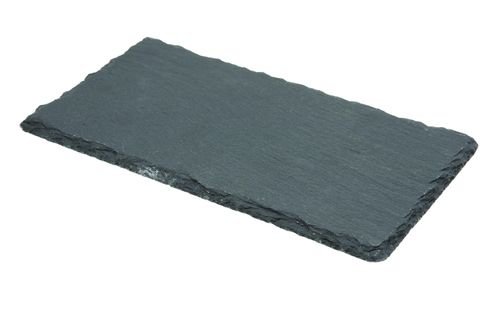 Genware Natural Edge Slate Platter 20 X 11cm (Pack of 12) - SLTN-2011 - 1