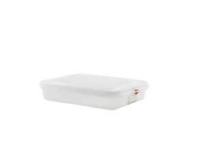 GN Storage Container 1/2 65mm Deep 4L (Pack of 6) - 12460 - 1