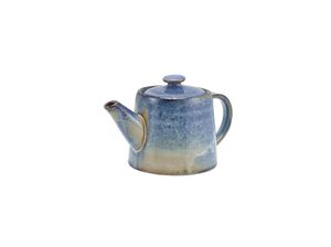 Terra Porcelain Aqua Blue Teapot 50cl/ 17.6oz (Pack of 6) - TP-PBL50 - 1