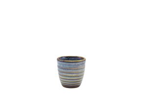 Terra Porcelain Aqua Blue Dip Pot 8.5cl/ 3oz (Pack of 12) - DP-PBL3 - 3