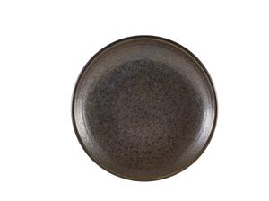 Terra Porcelain Black Deep Coupe Plate 25cm (Pack of 6) - DC-PBK25 - 3
