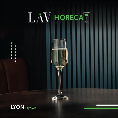 Lyon Champagne Flute 23cl/ 8oz (Pack of 6) - LYN523KF - 2