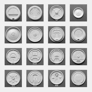 Lids for Custom Printed Squat Soup Container 16oz - 1