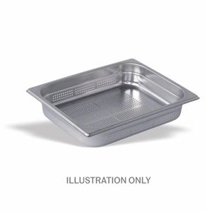 Pujadas GN First 100mm Deep 1/2 Stainless Steel Perforated Gastronorm - 1