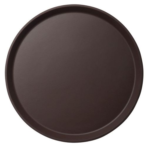 Cambro Tavern Tan Camtread® Round Tray Diameter355mm - 1