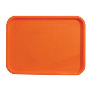 Cambro Orange Fast Food Tray 450x350mm - 1