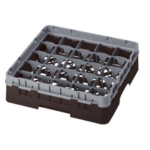Cambro H92mm Brown 25 Compartment Camrack - 1
