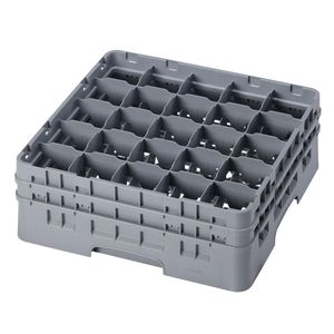 Cambro H133mm Grey 25 Compartment Camrack - 1