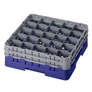 Cambro H133mm Navy 25 Compartment Camrack - 1