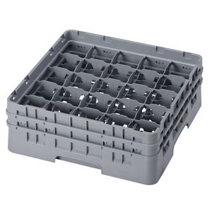 Cambro H155mm Grey 25 Compartment Camrack - 1