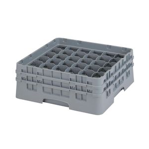 Cambro H133mm Grey 36 Compartment Camrack - 1