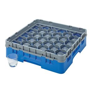 Cambro H92mm Blue 30 Compartment Camrack - 3
