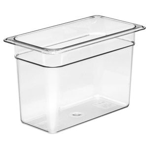 Cambro 200mm Deep 1/3 Clear Polycarbonate GN Pan - 1
