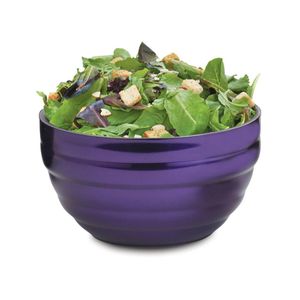 Vollrath 6.6L Purple Round Insulated Bowl - 3