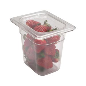 Cambro Clear 1/8 GN Flat Cover - 3