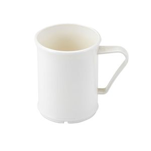 Cambro 288ml White Camwear Polycarbonate Mug - 1