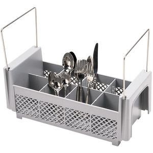 Cambro H120mm Camrack® Flatware Basket - With Handle - 1