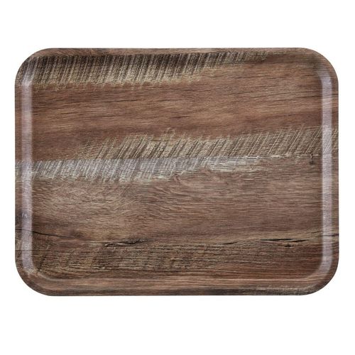 Cambro Dark Oak Capri Tray 280x360mm - 1