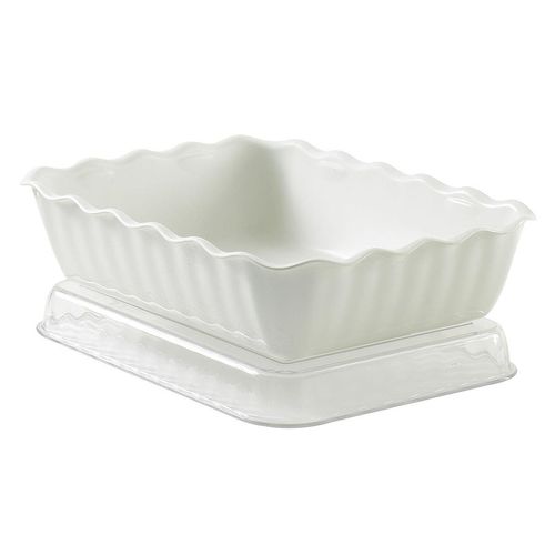 Cambro 4.6L White Deli Crock - 2